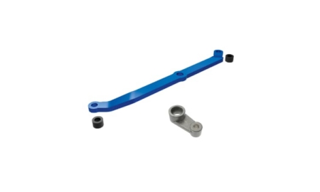Enlace de dirección Traxxas TRX4M aluminio 6061-T6 (anodizado azul) TRX9748-BLUE