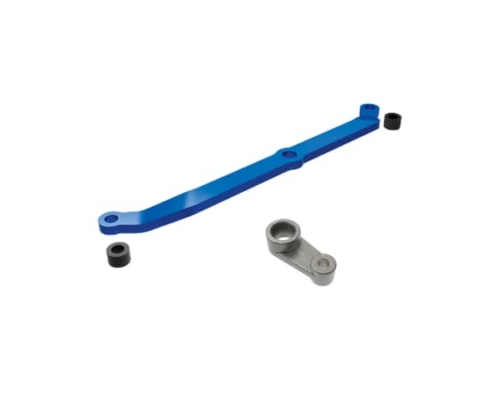 Enlace de dirección Traxxas TRX4M aluminio 6061-T6 (anodizado azul) TRX9748-BLUE