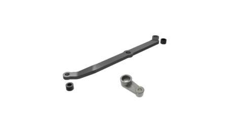 Enlace de dirección Traxxas TRX4M aluminio 6061-T6 (anodizado gris) TRX9748-GRAY