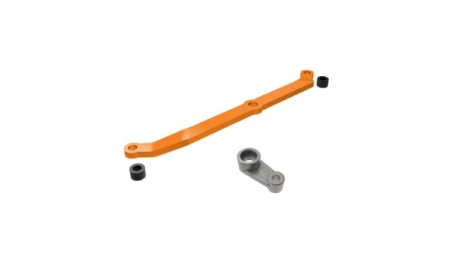 Enlace de dirección Traxxas TRX4M aluminio 6061-T6 (anodizado naranja) TRX9748-ORNG