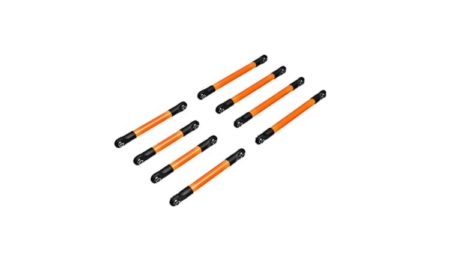 Links de suspensión Traxxas TRX4M aluminio 6061-T6 (anodizado naranja) TRX9749-ORNG