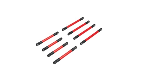 Links de suspensión Traxxas TRX4M aluminio 6061-T6 (anodizado rojo) TRX9749-RED