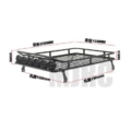 Portaequipajes metálico para techo Crawler 1/10 con luces