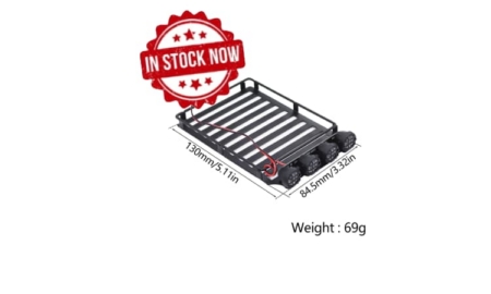 Portaequipajes metálico para techo Traxxas TRX4M