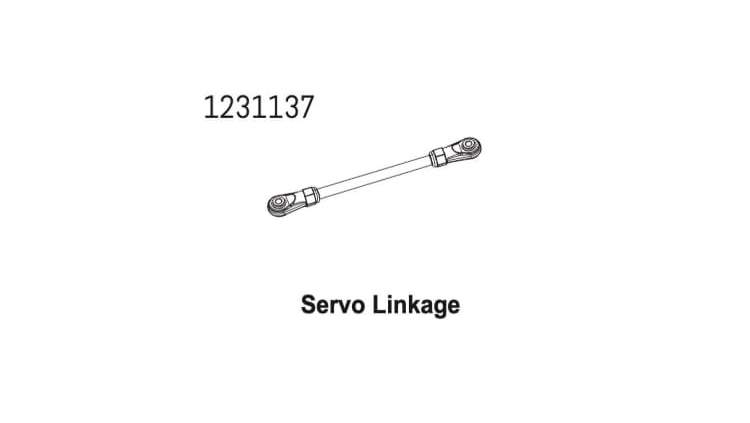 Varillaje de servo Absima CR4.4 1231137