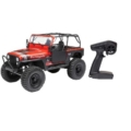 Axial SCX10 III Jeep CJ-7 4X4 1/10 RTR Brushed Rock Crawler Rojo AXI03008V2T1