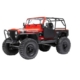 Axial SCX10 III Jeep CJ-7 4X4 1/10 RTR Brushed Rock Crawler Rojo AXI03008V2T1