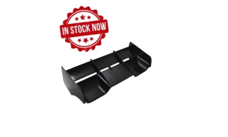 Alerón trasero para buggy, plástico escala 1/8 Negro