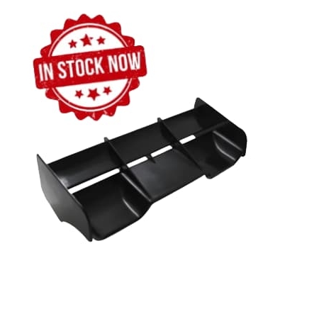Alerón trasero para buggy, plástico escala 1/8 Negro