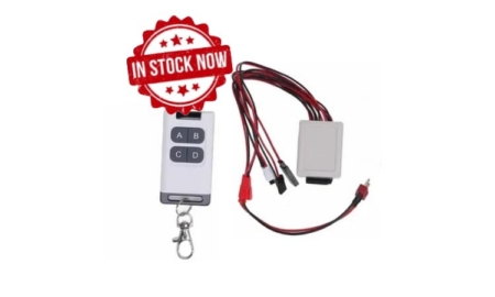 Mando y receptor para winch crawler 1/10 (4 canales)