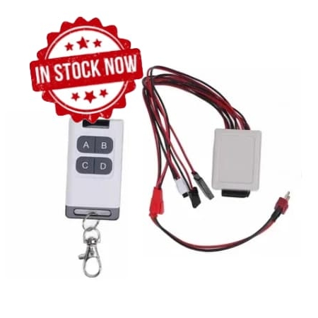 Mando y receptor para winch crawler 1/10 (4 canales)