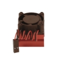 Ventilador con disipador 1/10 aluminio Naranja R6108C