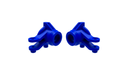 Bloques de dirección Traxxas izquierdo y derecho (azul) (2pcs) TRX10736-BLUE