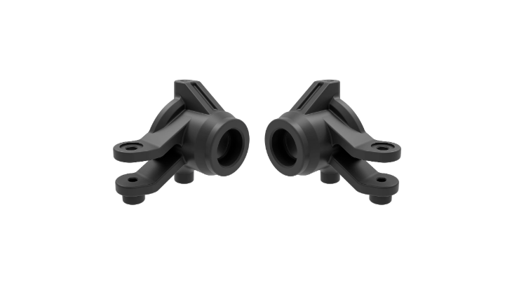 Bloques de dirección Traxxas izquierdo y derecho (gris) (2pcs) TRX10736-GRAY