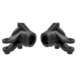 Bloques de dirección Traxxas izquierdo y derecho (gris) (2pcs) TRX10736-GRAY