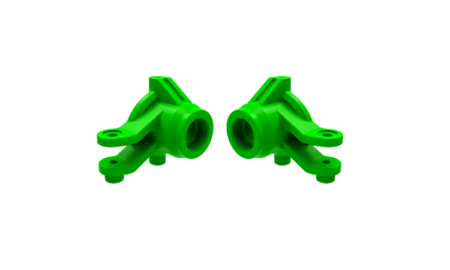 Bloques de dirección Traxxas izquierdo y derecho (verde) (2pcs) TRX10736-GRN