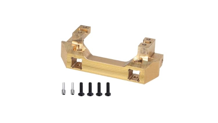 Peso de Latón para Traxxas TRX4 soporte delantero (90gr.) (1pc) TRX8237C