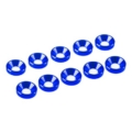 Arandelas de aluminio Ultimate Racing cónica M3 Azul (10pcs) UR1501-A