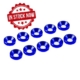 Arandelas de aluminio Ultimate Racing cónica M4 Azul (10pcs) UR1511-A