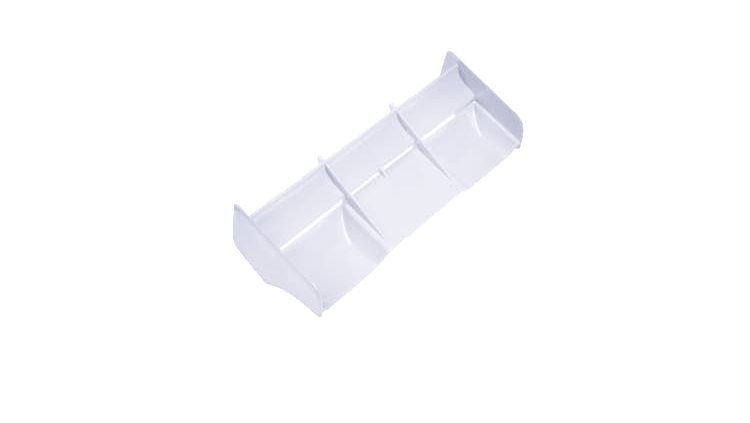 Alerón trasero para buggy, plástico escala 1/8 Blanco