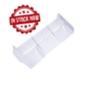 Alerón trasero para buggy, plástico escala 1/8 Blanco