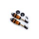 Amortiguadores Traxxas GTR delanteros aluminio anodizado en naranja 1/10 (2pcs) TRX7461-ORNG