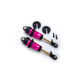 Amortiguadores Traxxas GTR delanteros aluminio anodizado en Rosa 1/10 (2pcs) TRX7461-PINK
