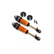 Amortiguadores Traxxas GTR Traseros aluminio anodizado en Naranja 1/10 (2pcs) TRX7462-ORNG